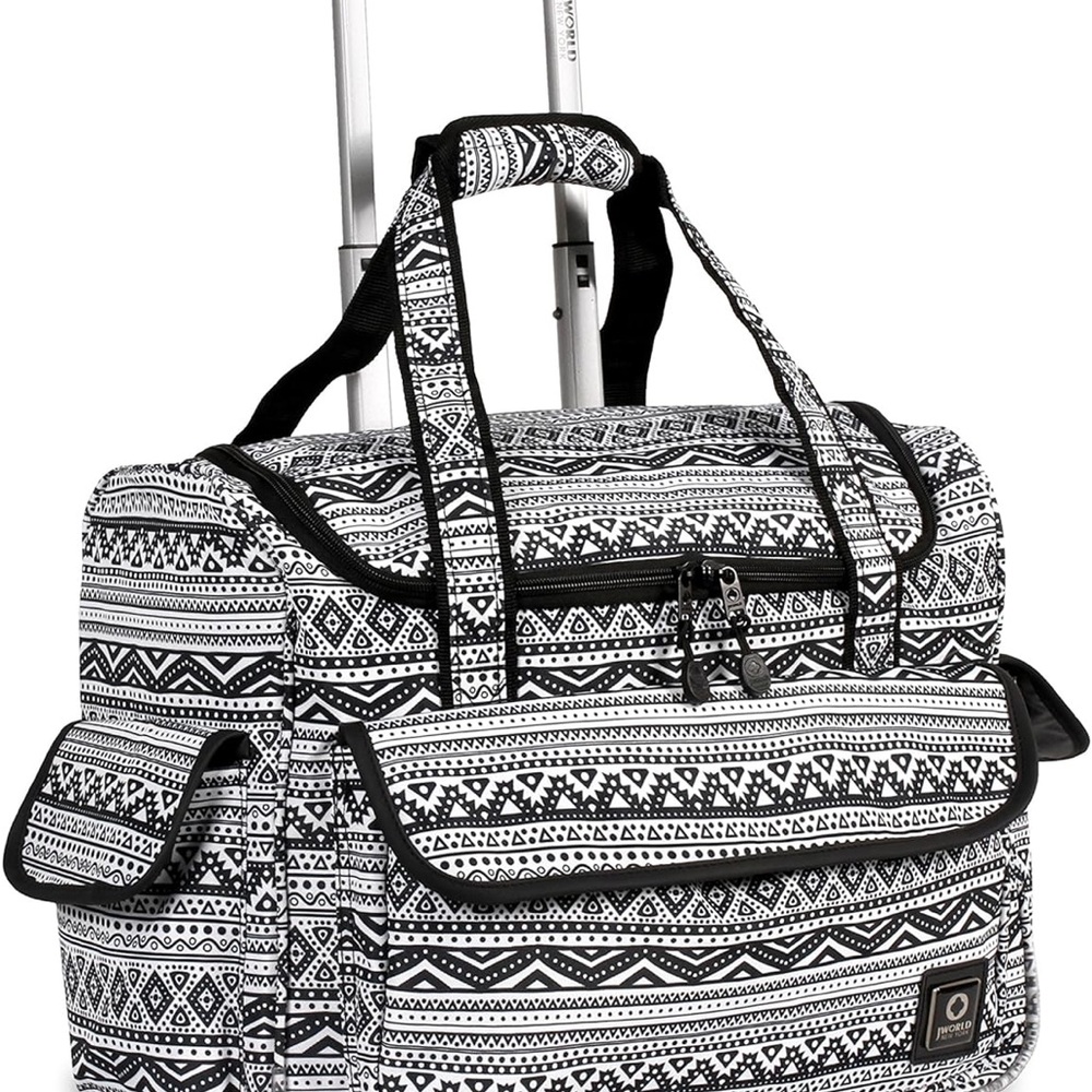 Stylish Black and White Patterned Women's Bag MAKE AN OFFER